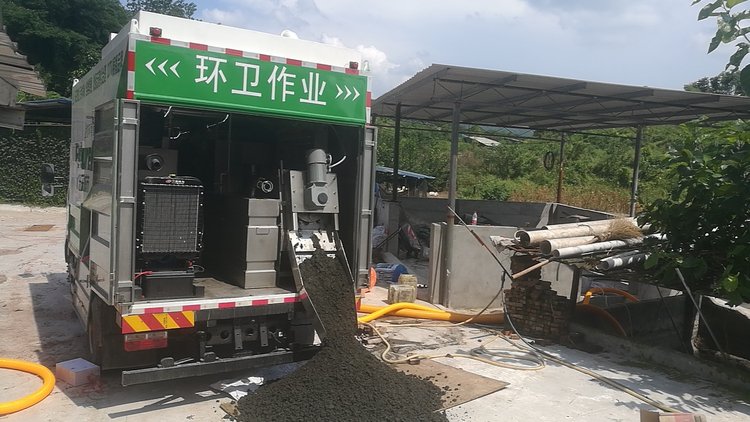 幸福路街道污泥干湿分离技术