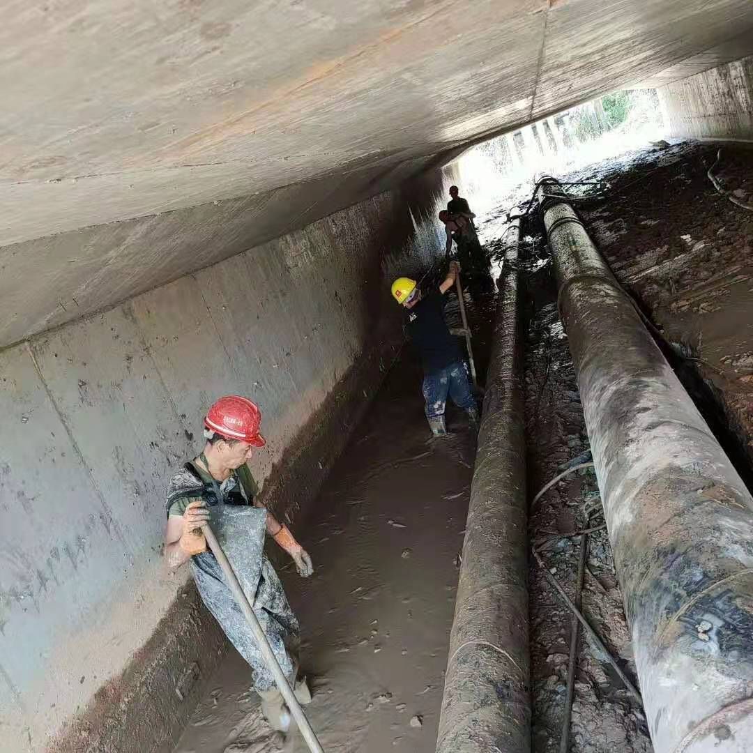 幸福路街道工业管道清淤